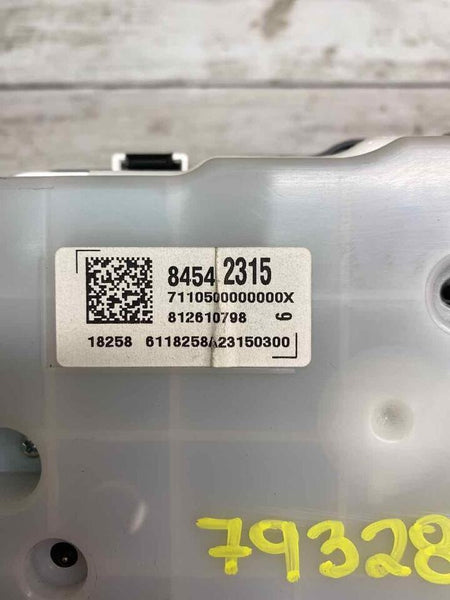 CHEVROLET TRAVERSE CLUSTER SPEEDOMETER 2019 US MARKET ASSEMBLY OEM 84542315