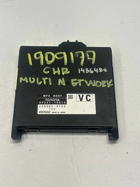 2018 2019 TOYOTA CHR NETWORK GATEWAY CONTROL MODULE UNIT ASSY OEM 8922110010
