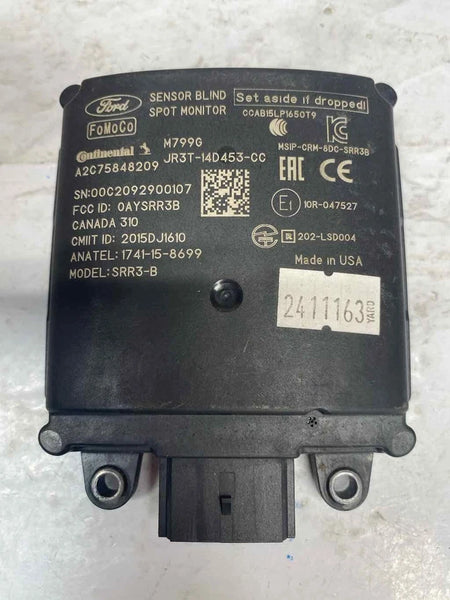 18 TO 22 FORD MUSTANG BLIND SPOT ALERT SENSOR MONITOR REAR ASSY OEM JR3T14D453CC