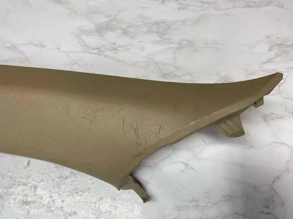 TOYOTA 4RUNNER A PILAR 2010 23 PANEL DE CUBIERTA DE MOLDURA LATERAL IZQUIERDA BEIGE OEM 6222035040