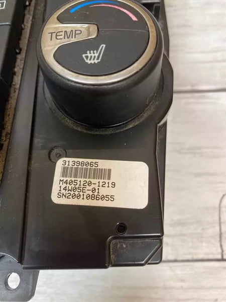 14 15 16 17 18 VOLVO S60 RADIO AM FM RADIO CONTROL PANEL HEATED SEATS ASSY OEM 31324828