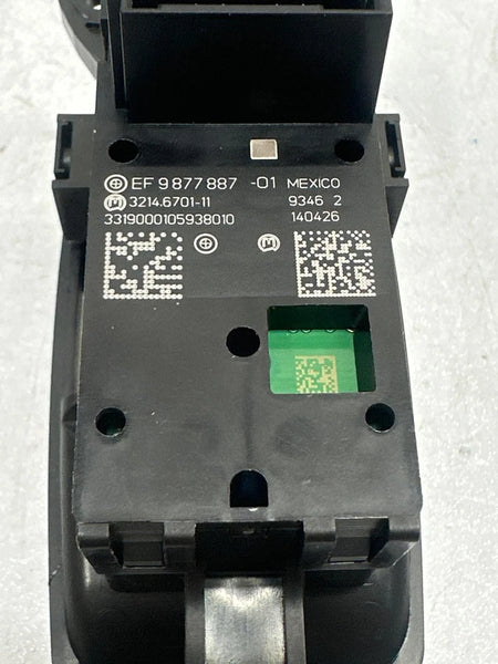 2020 BMW X2 PARKING BRAKE CONTROL SWITCH EMERGENCY HANDBRAKE ASSY OEM 9877887