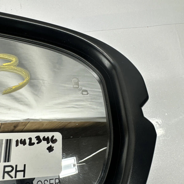 2025 HONDA HRV DOOR MIRROR RIGHT SIDE TURN SIGNAL BLIND SPOT OEM BLACK NH-731P