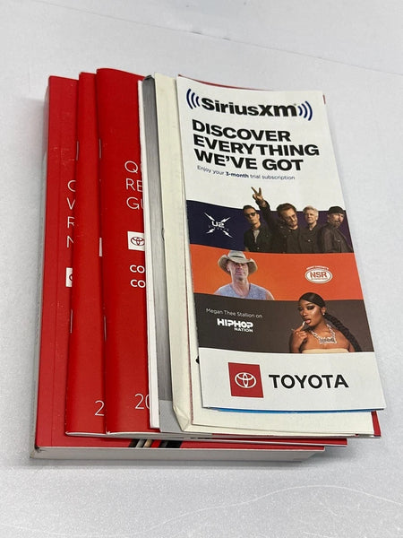 2020 TO 2024 TOYOTA COROLLA OWNER MANUAL BOOK INSTRUCTIONS OWNER MANUAL ASSY OEM