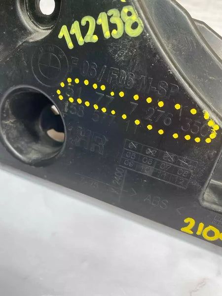 12 13 14 15 16 17 18 19 BMW 640I PANEL BALANCÍN PANEL BALANCÍN SOPORTE DE FALDÓN CONJUNTO OEM 51777276350