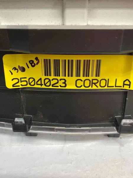 2022 TOYOTA COROLLA INSTRUMENT CLUSTER SPEEDOMETER OEM 838001EB50 66K MILES SED