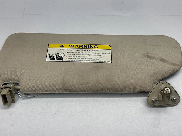 17 TO 22 MITSUBISHI OUTLANDER SUN VISOR RIGHT SIDE US MARKER ASSY OEM 7620B266YA