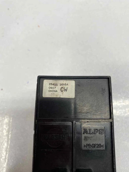 2017 NISSAN ROGUE WINDOW SWITCH FRONT RIGHT PASSANGER SIDE ASSY OEM 254111KA5A
