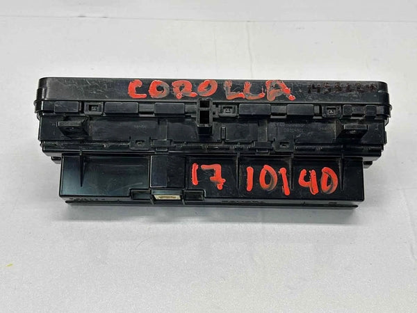 2014 TO 19 TOYOTA COROLLA CLIMATE CONTROL HVAC AC MANUAL PANEL OEM 5590002A30 SEDAN