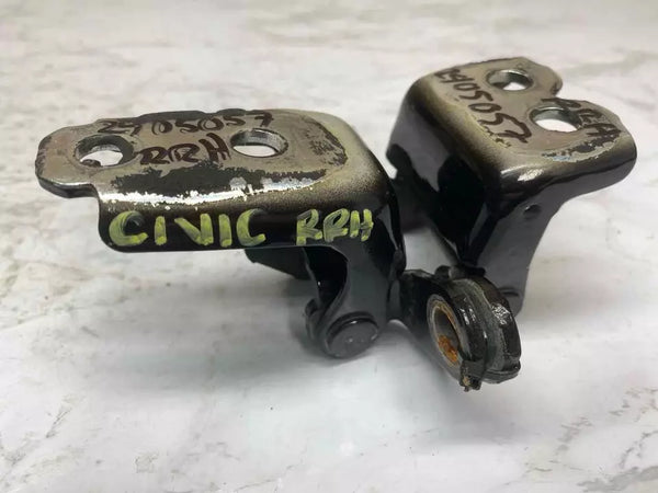 22 23 HONDA CIVIC BISAGRA DE PUERTA BISAGRA DE PUERTA TRASERA DERECHA CONJUNTO DEL LADO DEL PASAJERO OEM