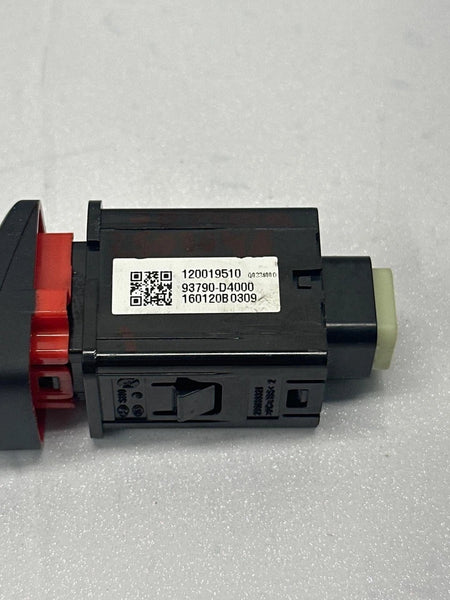 2020 KIA OPTIMA DASH SWITCH HAZARD LIGHT EMERGENCY PARK CONTROL OEM 93790D4000