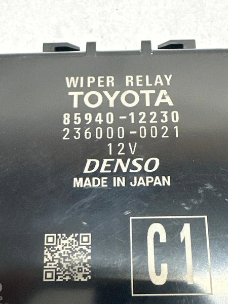 2020 TO 2024 TOYOTA COROLLA WINDSHIELD WIPER CONTROL MODULE UNIT ASSY OEM 8594012230