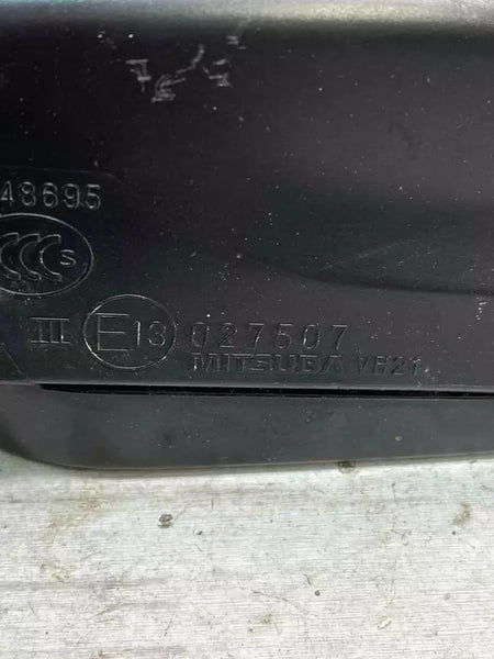 Subaru Impreza door mirror 2012 to 2015 left side 2.0L moulded black 91036FJ110