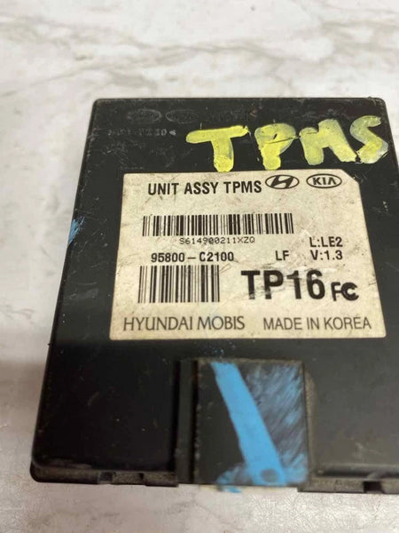 2016 TO 2019 HYUNDAI SONATA SUSPENSION CONTROL TPMS MODULE UNIT US OEM 95800C2100
