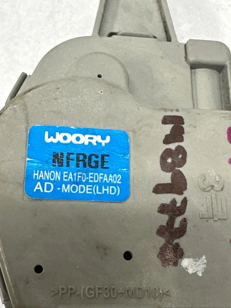 2019 KIA FORTE AIR FLAP MOTOR HVAC AC MOTOR ACTUATOR OEM EA1F0EDFAA02 ASSEMBLY