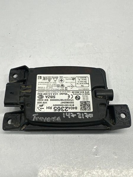 2018 TO 2021 CHEVY TRAVERSE BLIND SPOT ALERT SENSOR REAR RIGHT SIDE OEM 84042365
