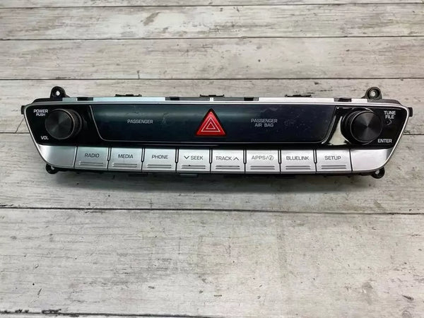 Hyundai Sonata radio am fm 18 to 19 radio control panel us built OEM 94510C2AA0