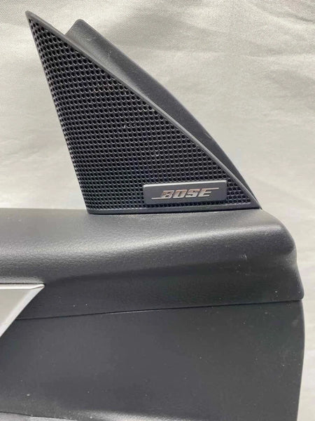 2024 MAZDA CX-90 DOOR PANEL TRIM FRONT LEFT SIDE BLACK LEATHER OEM KSR568450K