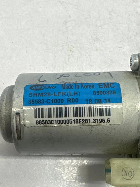 2020 HYUNDAI TUCSON SEAT MOTOR FRONT LEFT DRIVER SIDE ASSEMBLY OEM 88583C1000
