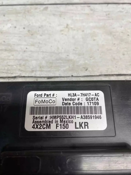 Ford F150 differential lock control module 2017 to 2018 assy OEM HL3A7H417AC