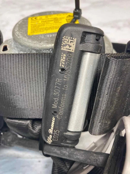 2020 ALFA ROMEO GIULIA SEAT BELT FRONT RIGHT SIDE RETRACTOR ASSY OEM 34208126