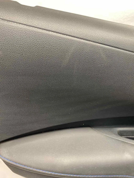 2020 TOYOTA COROLLA DOOR PANEL TRIM REAR LEFT SIDE OEM 67788X1708 BLACK/BLUE