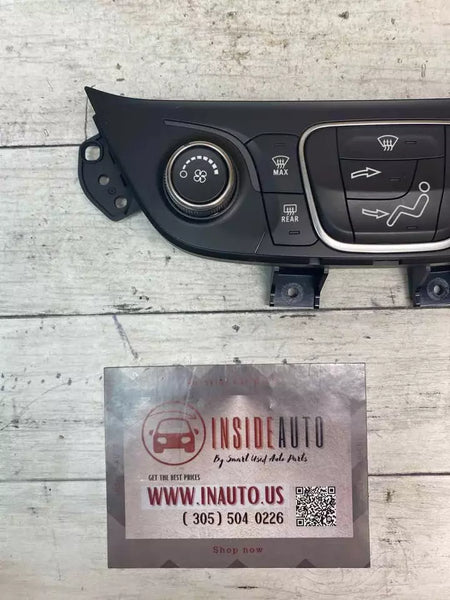 19 20 21 CHEVY EQUINOX CONTROL DE CLIMATIZACIÓN HVAC CALEFACCIÓN PANEL DE CONTROL DE AIRE ACONDICIONADO OEM 84422503