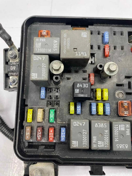 2013 TO 2016 CHEVROLET EQUINOX JUNCTION BOX FUSE RELAY BLOCK 2.4L FEDERAL 22929763