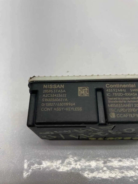 2013 2014 NISSAN ALTIMA THEFT LOCKING KEYLESS ENTRY CONTROL MODULE OEM 285953TA5A
