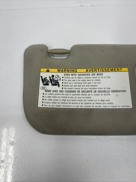 2016 2017 LEXUS IS200T SUN VISOR RIGHT SIDE ILLUMINATED ASSY OEM 7431053520C2