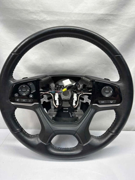 2019 TO 2022 HONDA PILOT STEERING WHEEL SPECIAL EDITION OEM 78501THRA10ZA BLACK INT