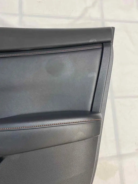 Nissan Sentra Door Panel trim 2020 a 2022 Frente Direita Couro Preto 809A06lB0C