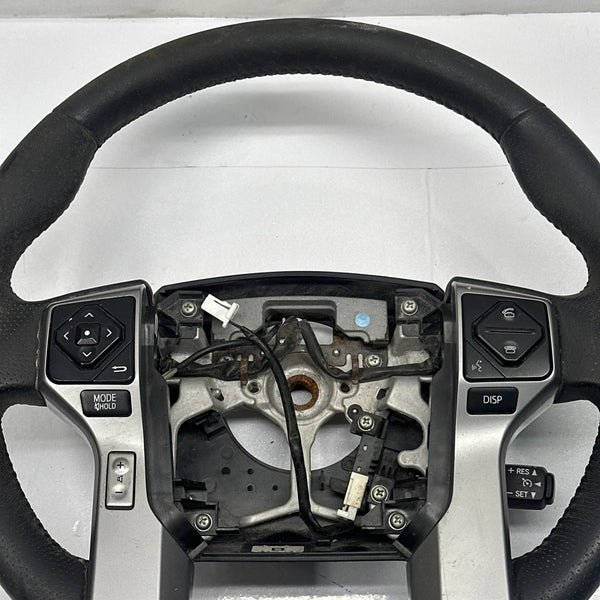 2010 TO 2021 TOYOTA 4RUNNER STEERING WHEEL NO LEATHER BLACK OEM 4510060670C0