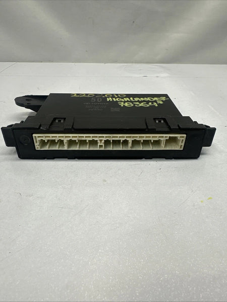 2020 TOYOTA HIGHLANDER CLIMATE CONTROL MODULE HVAC AC UNIT ASSY OEM 886500E500