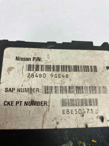 2006 NISSAN ARMADA BODY CONTROL BCM MODULE UNIT ASSEMBLY OEM 284B09GE4B