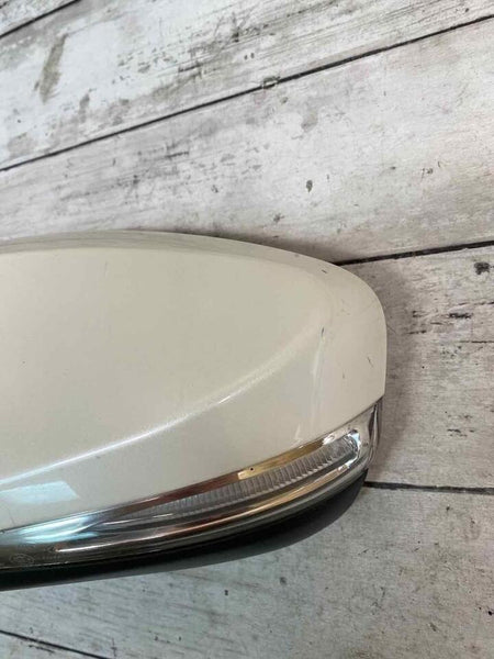 Hyundai Veloster door mirror 14 17 left side white paint code SW2 OEM 876102V510