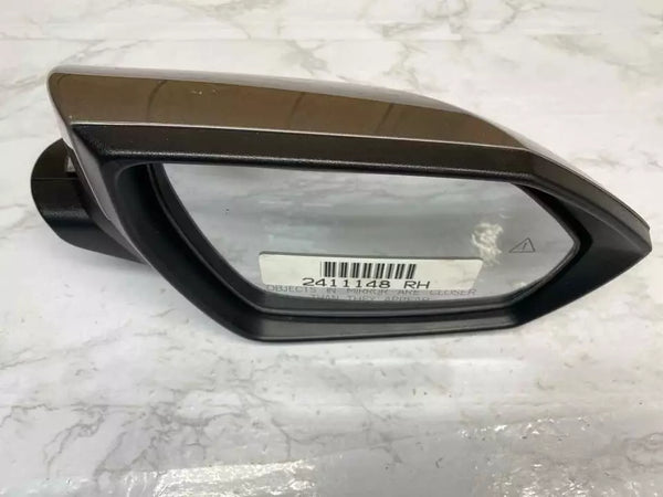 21 22 23 HYUNDAI ELANTRA DOOR MIRROR RIGHT SIDE GRAY M6T NO BASE OEM 87620AA220