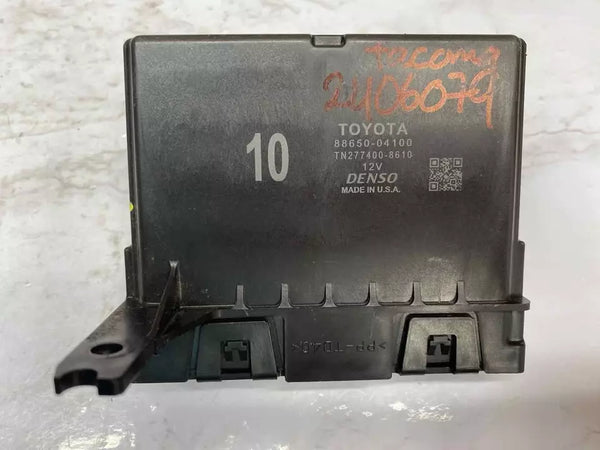 19 20 21 22 23 TOYOTA TACOMA CONTROL DE CLIMATIZACIÓN HVAC MÓDULO DE AIRE ACONDICIONADO OEM 8865004100 CAJA ROTA