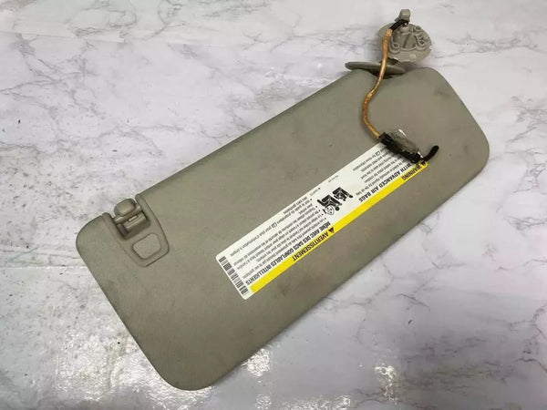 17 18 19 20 21 22 CHEVY COLORADO SUN VISOR LEFT SIDE ILLUMINATED ASSY OEM GRAY 23393314