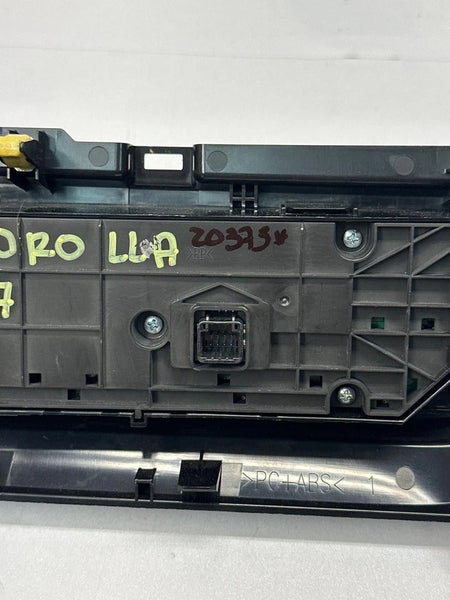 2014 TO 16 TOYOTA COROLLA CLIMATE CONTROL AC AUTO TEMPERATURE PANEL OEM 5590002500