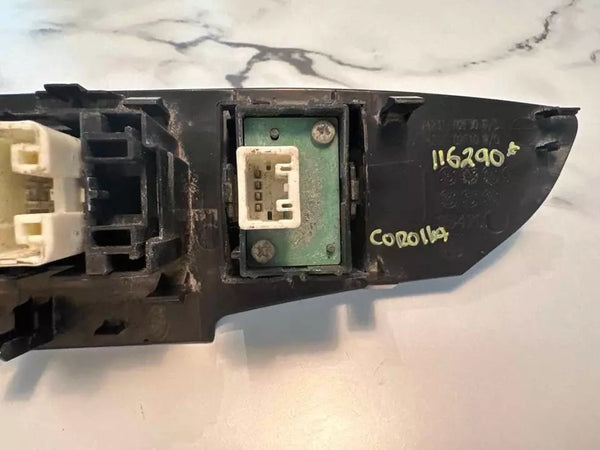 14 15 16 17 18 19 TOYOTA COROLLA INTERRUPTOR DE VENTANA DELANTERO LADO DERECHO CONJUNTO OEM 7423102F30