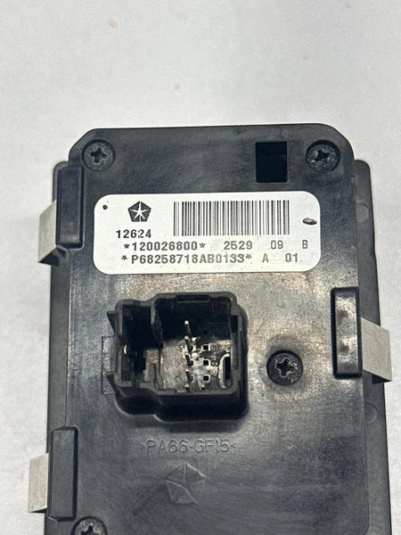 2014 TO 2021 JEEP GRAND CHEROKEE HEADLIGHT SWITCH DASHBOARD CONTROL OEM 68258718AB