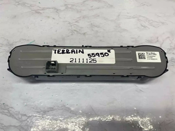 18 19 20 21 22 GMC TERRAIN CONTROL DE CLIMATIZACIÓN HVAC AC PANEL DE CALEFACCIÓN CONJUNTO OEM 84296135