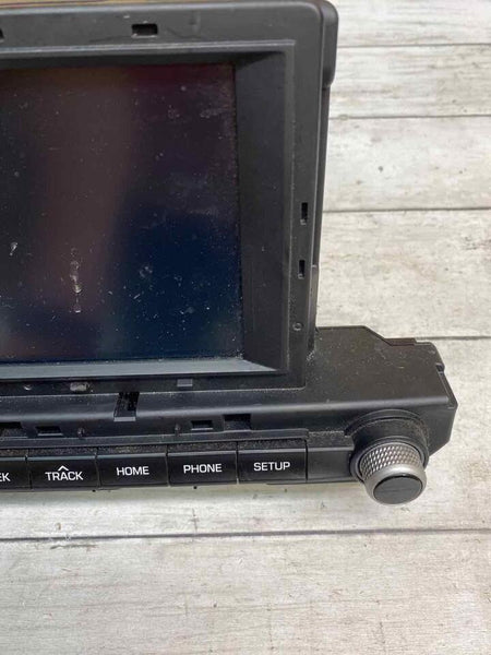 RADIO AM FM ELANTRA 20 HYUNDAI RECEIVER & DISPLAY SEDAN US MARKET 96160F2UA0SSH