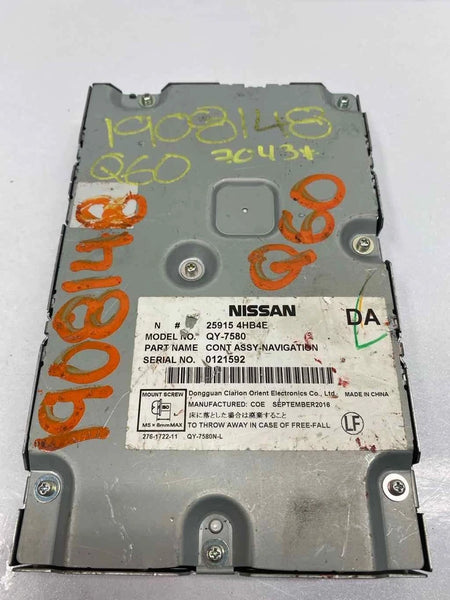 2017 INFINITI Q60 DRIVER ASSIST CONTROL MODULE 2.0L NAVIGATION OEM 259154HB4E