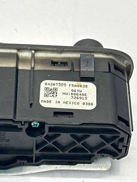 2018 TO 2021 CHEVY TRAVERSE HEADLIGHT SWITCH DASH CONTROL PREMIER & RS OEM 84201596