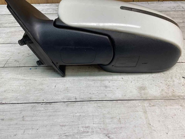 DOOR MIRROR KIA FORTE 10 13 COUPE LEFT SIDE W/TURN SIGNAL WHITE COLOR 876051M005