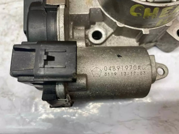 20 21 22 23 JEEP CHEROKEE THROTTLE BODY VALVE ASSEMBLY OEM 2.4L 04891970AC
