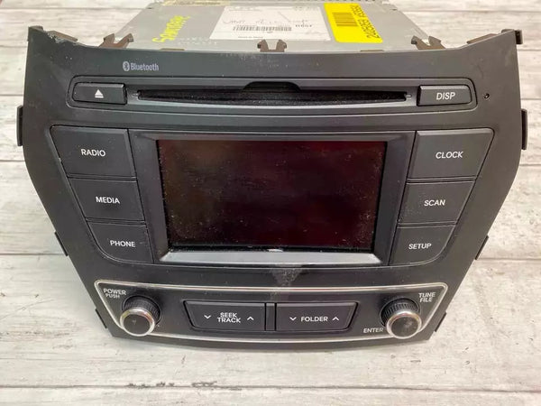 Hyundai Santa Fe radio am fm 17 18 display receiver us market 5.0" 961804Z6504X