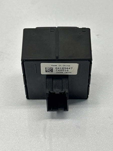 2019 CHEVROLET SILVERADO 1500 PICKUP TRAILER BRAKE CONTROLLER ASSY OEM 84109447